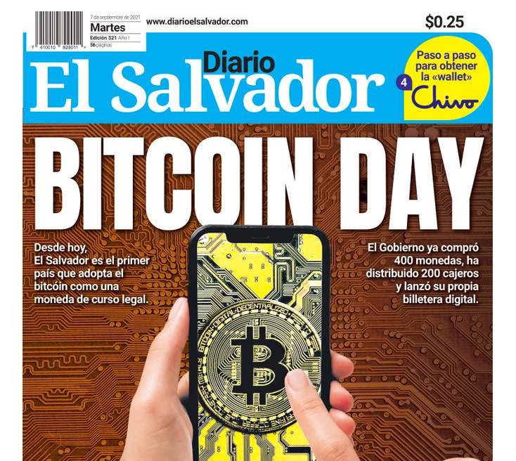 Bitcoin llega a El Salvador y no aparece la billetera chivo